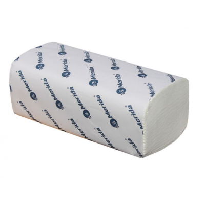Pojedyncze ręczniki papierowe składane Merida Top 2w celuloza